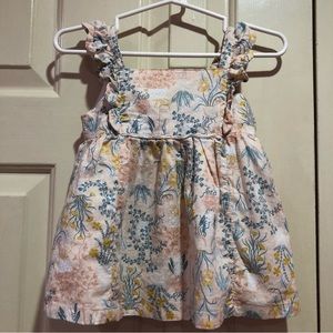 Joie Floral Ruffled Sleeveless Sundress Size 2T